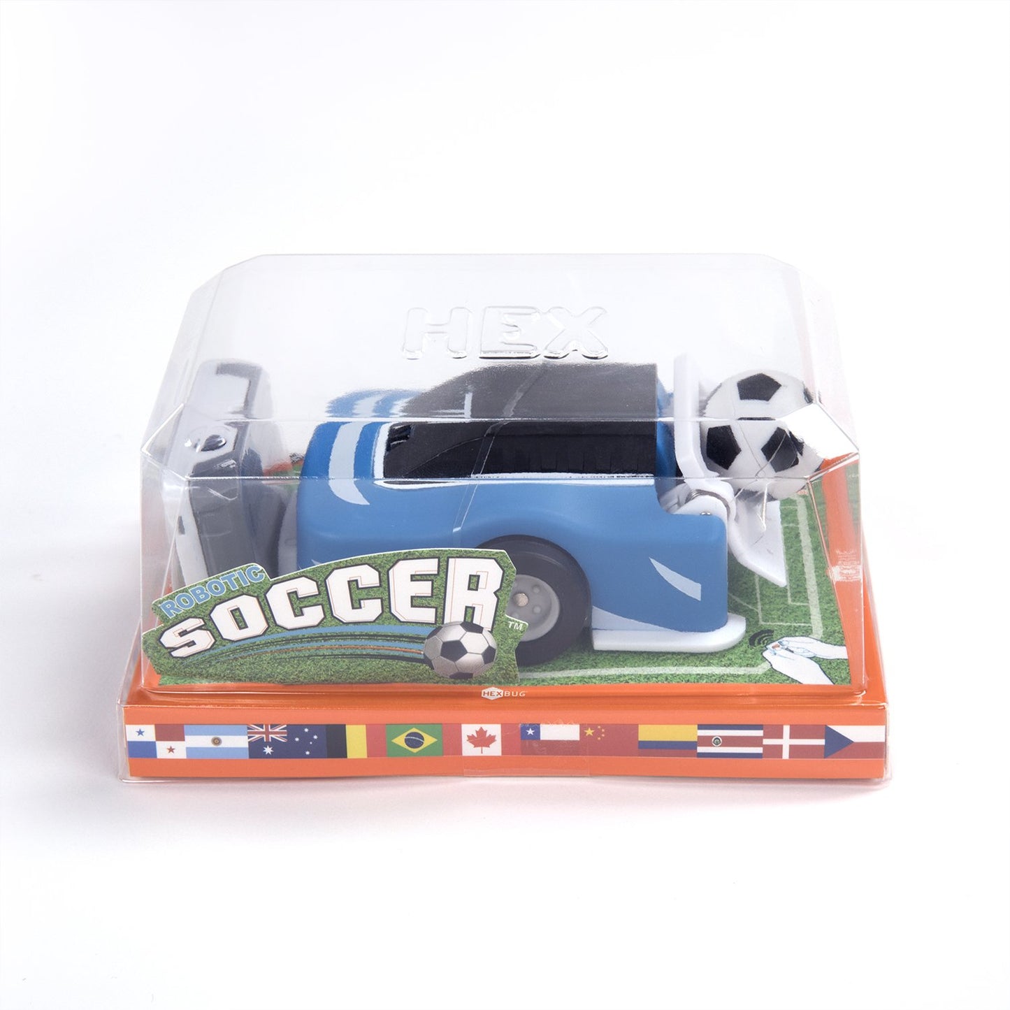HEXBUG Robotic Soccer Singles - Assorted Colors, Plastic Material, Engaging Robotic Play for Kids