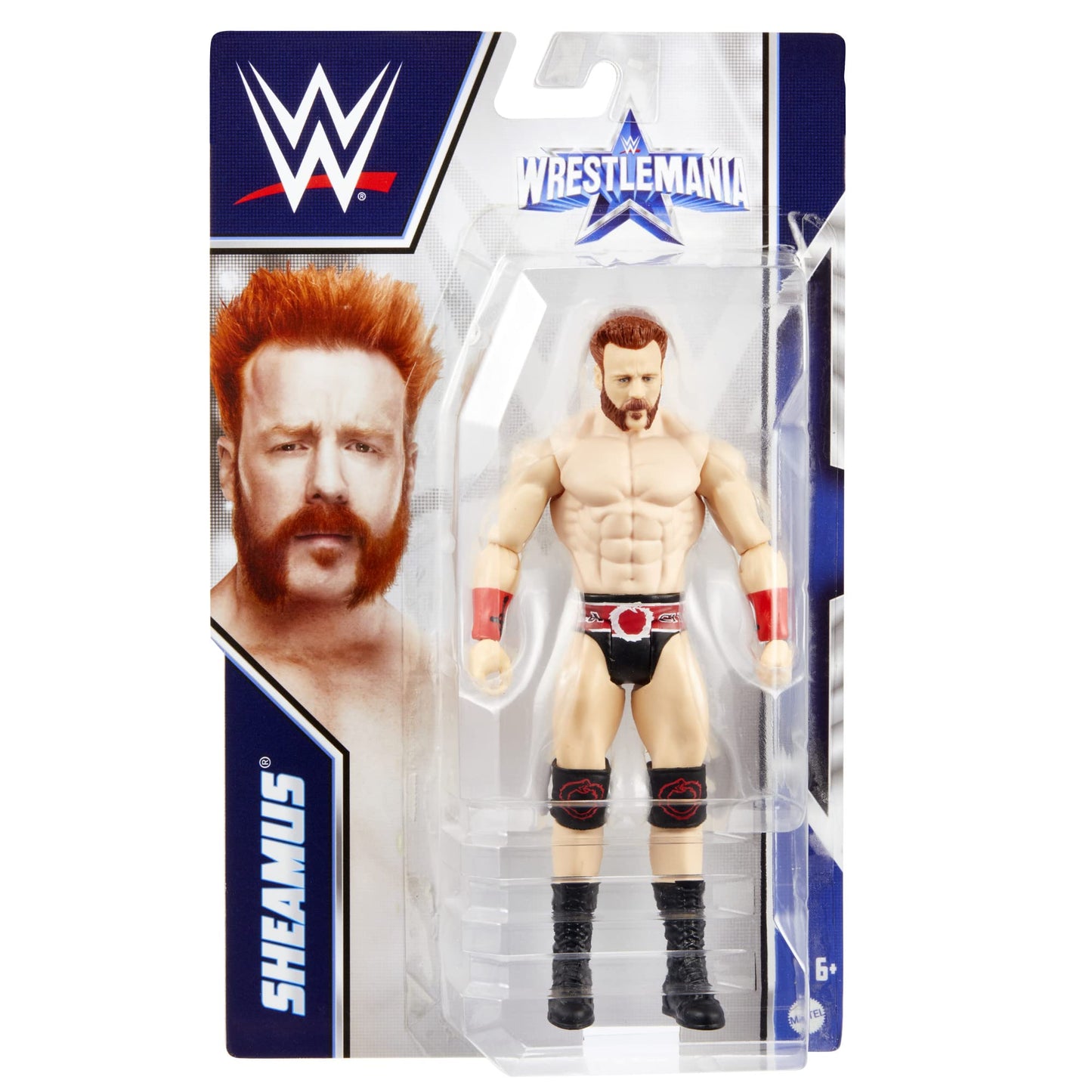 Mattel Wrestlemania Action Figure, Sheamus, Posable 6-Inch Collectible & Gift For Ages 6 Years Old & Up