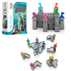SmartGames Tower Stacks Castle Building Game with 80 Challenges for Ages 8-mature-themed
