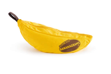 Bananagrams Double Bananagrams Word Game for 16 Players, Yellow, 4"x11"x4", Model DBAN003-FFP