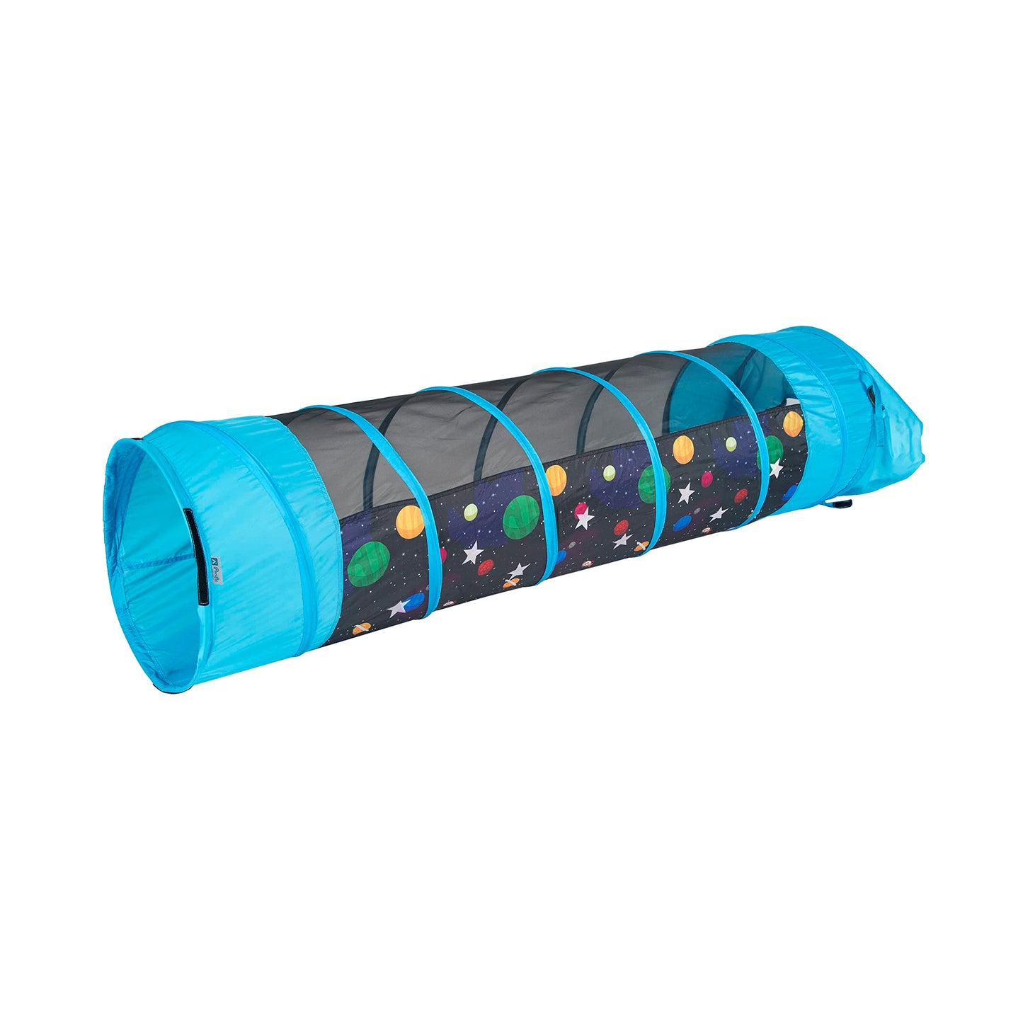 Pacific Play Tents 41410 Kids Galaxy 6 Foot Crawl Tunnel W/Glow In The Dark Stars