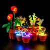 BRIKSMAX Light Kit for Lego 10329 Tiny Plants, Multicolor, Compatible with Lego Icons Building Set