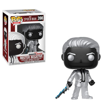 Funko Pop Marvel Games: Spider-Man Video Game - Mr. Negative Collectible Figure, Multicolor