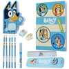 Bluey Stationery Set For Kids Notebook Colouring Pencils Pencil Case Pen Ruler Eraser Preschool Nursery Gifts For Kids