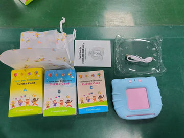 510 Words Spanish Flash Cards For Kids, Autism Toys For Toddlers 2-3 Years Old, Speech Therapy Toys, Educational Learning Flash