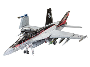 Revell RV03847 F/A-18F Super Hornet Plastic Model kit, Unvarnished