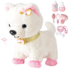 Electronic Walking Plush Dog Toy with Remote Control Leash Realistic Interactive Puppy Pet Dog Walking Barking Wagging Tail & Nod Head Includes Puppy Accessories Gifts for 3-6 Year Boys Girls