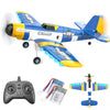 Bezgar Hq089 Rc Plane, Drones For Kids, 6-Axis Gyro Remote Control Airplane, Rc Helicopter, Easy Control For Beginners Toys With