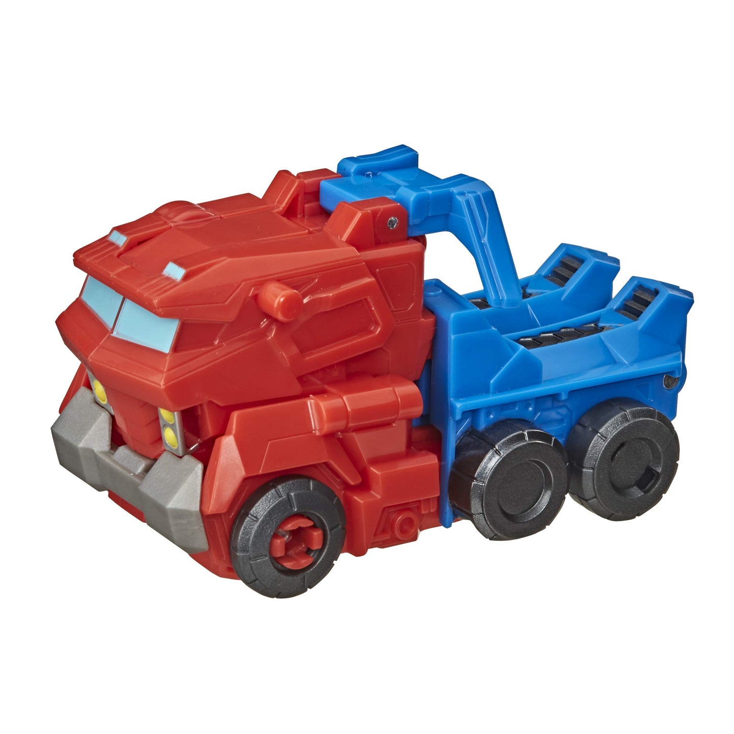 Transformers Bumblebee Cyberverse Adventures Warrior Class Optimus Prime Action Figure Toy, Repeatable Attack Move, Ages 6 And Up, 5.4-Inch