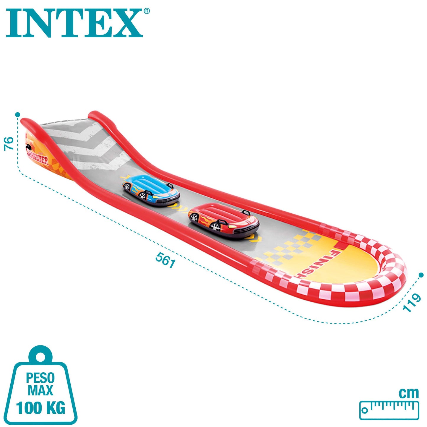 Intex 57167NP Racing Fun Slide