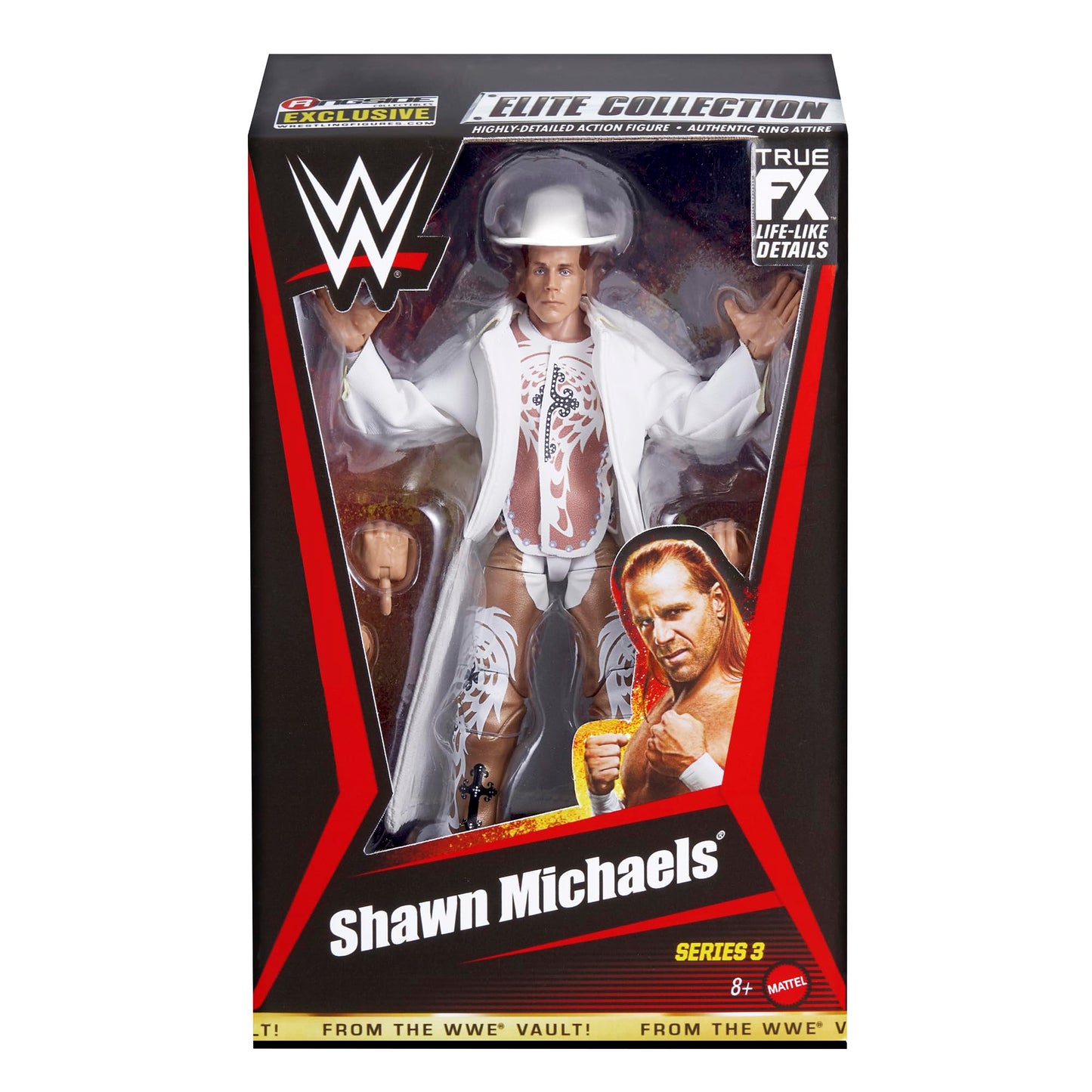 Wwe (Heaven & Hell) Shawn Michaels From The Vault Ringside Exclusive Series 3