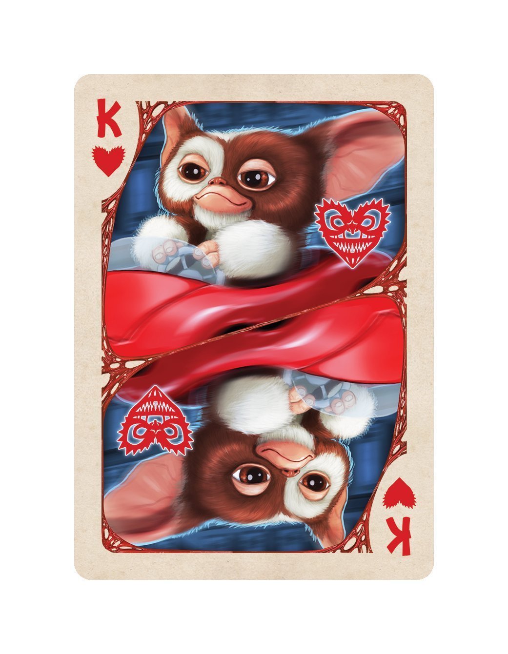 Albino Dragon Gremlins Playing Cards