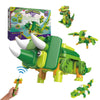 BOTZEES GO! Dinosaur Robots for Kids, Building and Electric Remote Control Toys, STEM Learning Toys for Kids Ages 3+, Boys Toys,