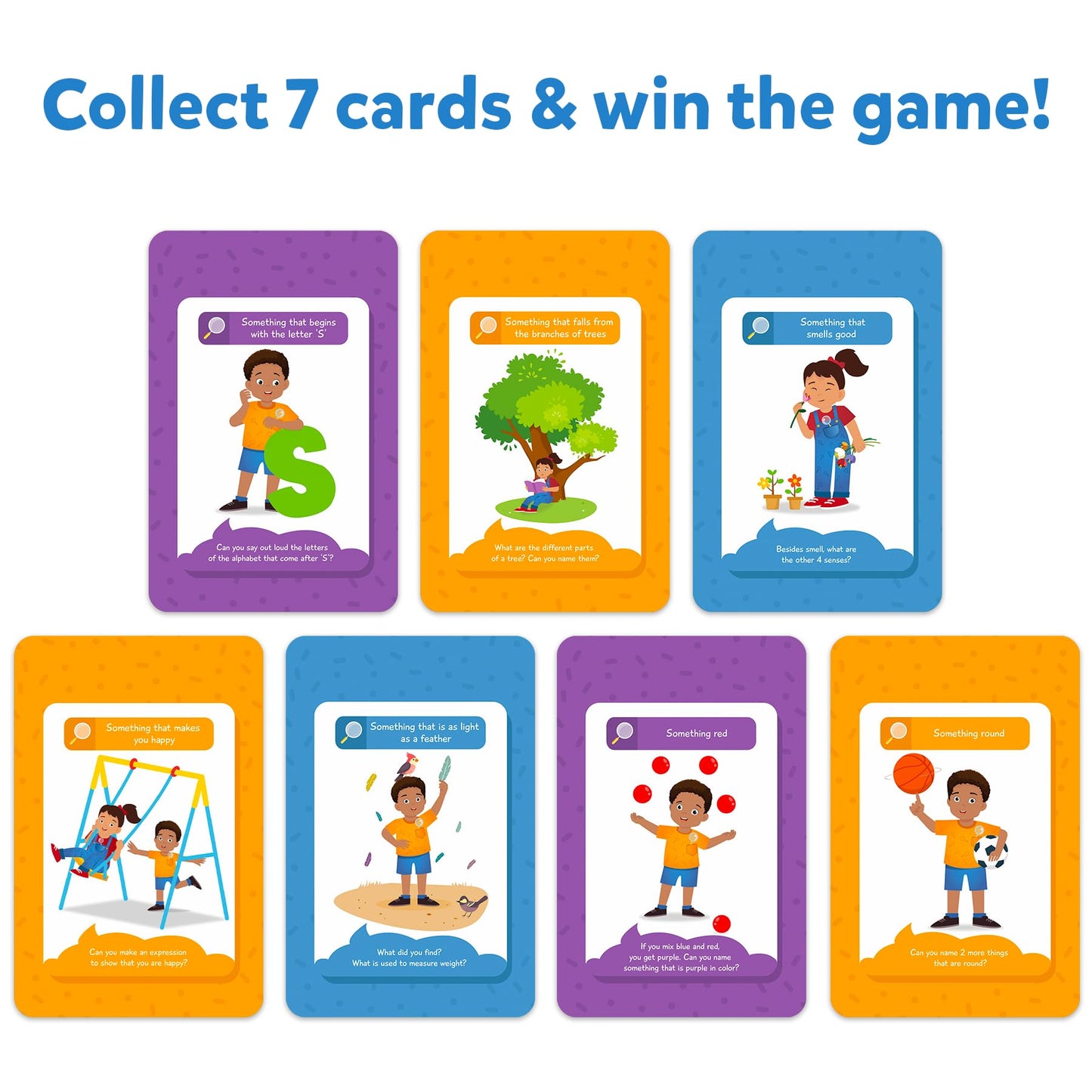 Skillmatics Found It Outdoor Card Game - Scavenger Hunt for Kids, Ages 4-7, Multicolor, Model SKILL159FWO