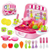 URM Enterprises 26 Pcs Pretend Play Little Chef Kitchen Cooking Set Portable Pretend Food Party Role Cooking Kitchen Play Set To