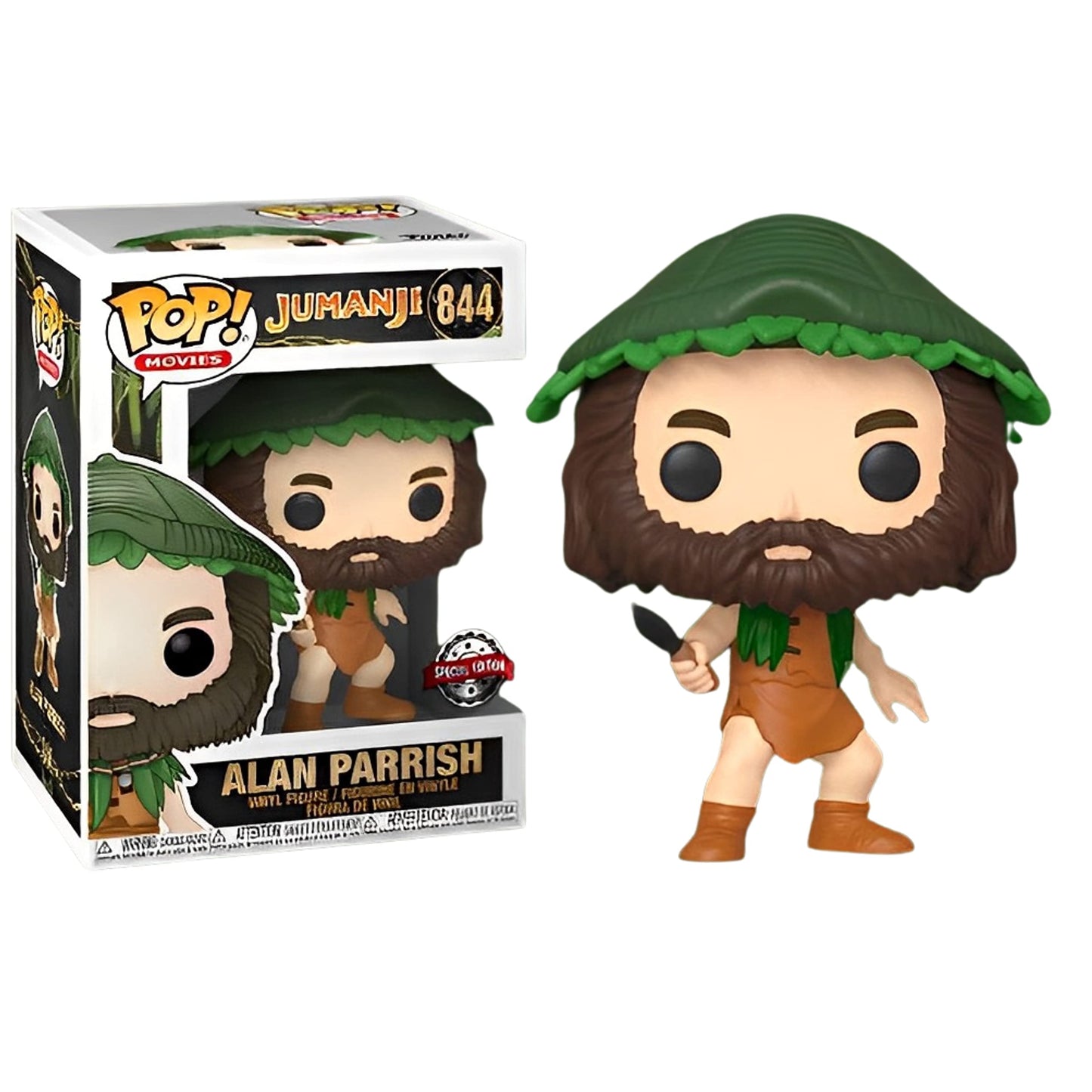 Funko Pop Jumanji - Exclusive Edition 844 Alan Parrish
