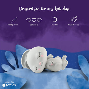 Tonies Sleepy Friends Classical Music Toy Figurine - Medium Multicolored Plastic Sleepy Rabbit Model 10002104