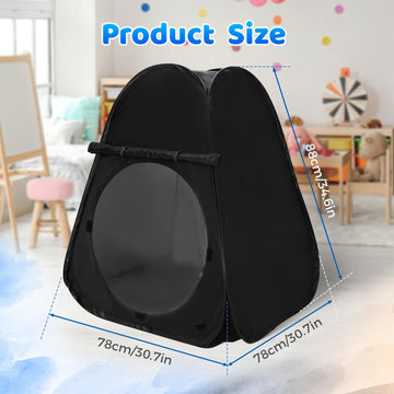 Sensory Tent For Kids 30.7 * 30.7 * 34.6 In - Portable Pop-Up Play Tent For Calming Down & Improving Focus - Ideal For Children