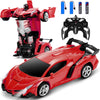 Dolanus Remote Control Car - Transform Robot RC Cars Contains All Batteries: One-Button Deformation and 360 Degree Rotating Drif