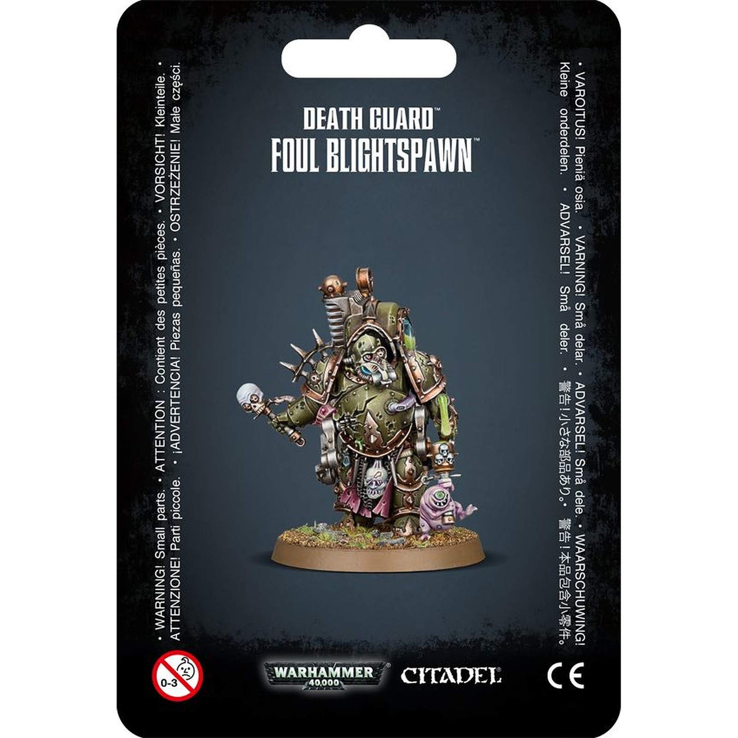 Games Workshop 99070102002 Death Guard Foul Blightspawn Black