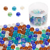 Powerking 100 Pieces Clear Glass Marble, 10/16 Inch Marble Toy For Kids For For Kids For Filling Vase/Chinese Checker/Aquarium/G