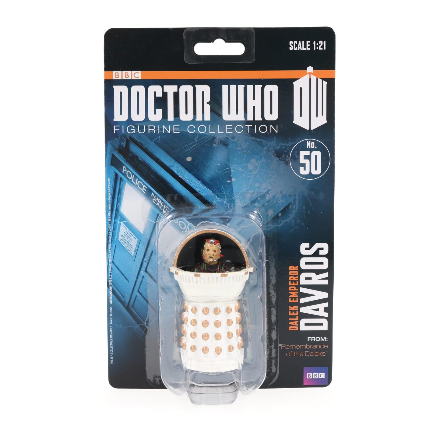 Doctor Who Dalek Emperor Davros #50 Collector Figure