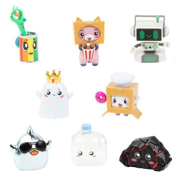 Lanky Box Mini Mystery Figures – Series 4, Collectible Mini Figures, All-New Collectibles, Officially Licensed Lankybox Merch