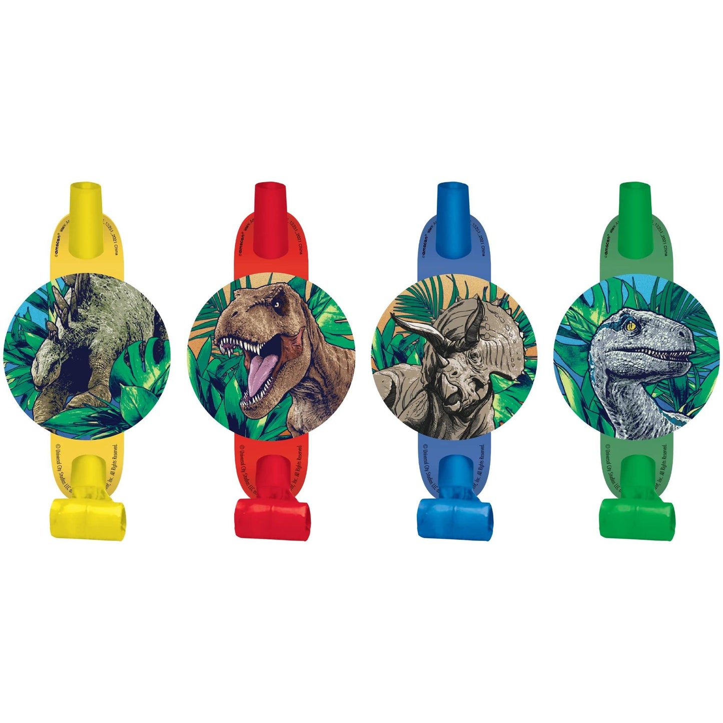 Party Blowouts - 5', Pack Of 8 - Fun & Vibrant Party Favors, Perfect For Kids' Birthdays, Celebrations, And Themed Events, Pixel Party
