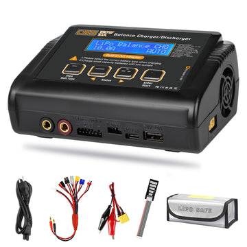 Lipo Battery Charger,150W 10A Rc Car Charger 1S-6S Lipo Balance Fast Charger Discharger For Lipo/Li-Ion/Life Battery(1-6S) Nimh/