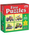 Smart 1025 First Puzzles Special Vehicles I, Multicolor