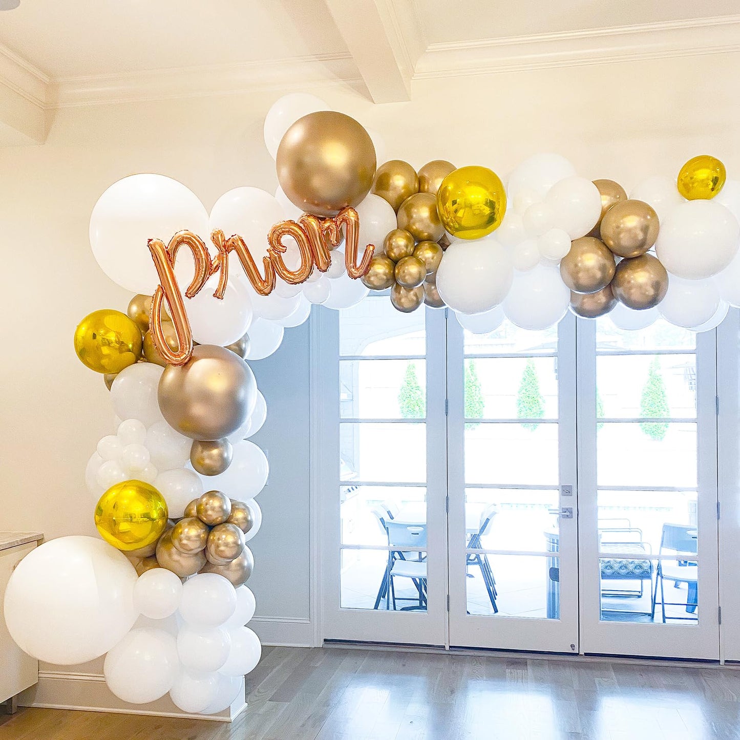 Voircoloria White Balloons, 66Pack 12Inch White Pearl Latex Party Balloons For Wedding, Birthday, Graduation, Bridal Shower, Bab