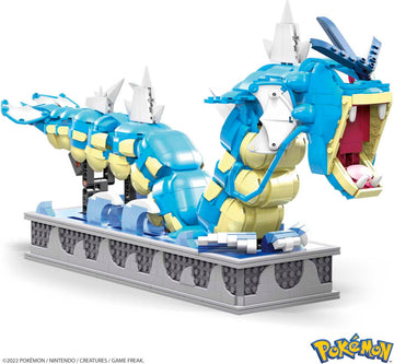 MEGA Pok?mon Building Toys Set Motion Gyarados with 2186 Pieces Moving Mouth and Tail for Kids or mature-themed Collectible