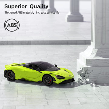 MIEBELY Remote Control Car, McLaren Rc Cars Officially Licensed 1/12 Scale 7.4V 900mAh Toy Car with 12km/h Fast Model Car Headli