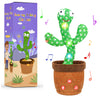 Invasgi Dancing Talking Cactus Toy For Baby, Mimicking Singing Cactus Toy Records Repeats What You Say With 120 English Songs Bi