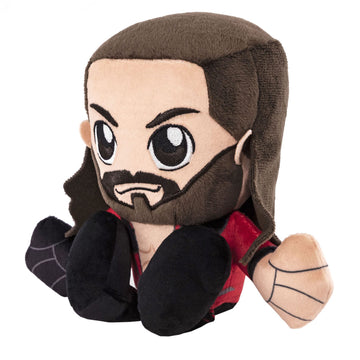 Bleacher Creatures WWE Seth Rollins Plush - 8" Soft Chibi Wrestling Doll, Crystal Velboa Polyester, Seth Rollins Color