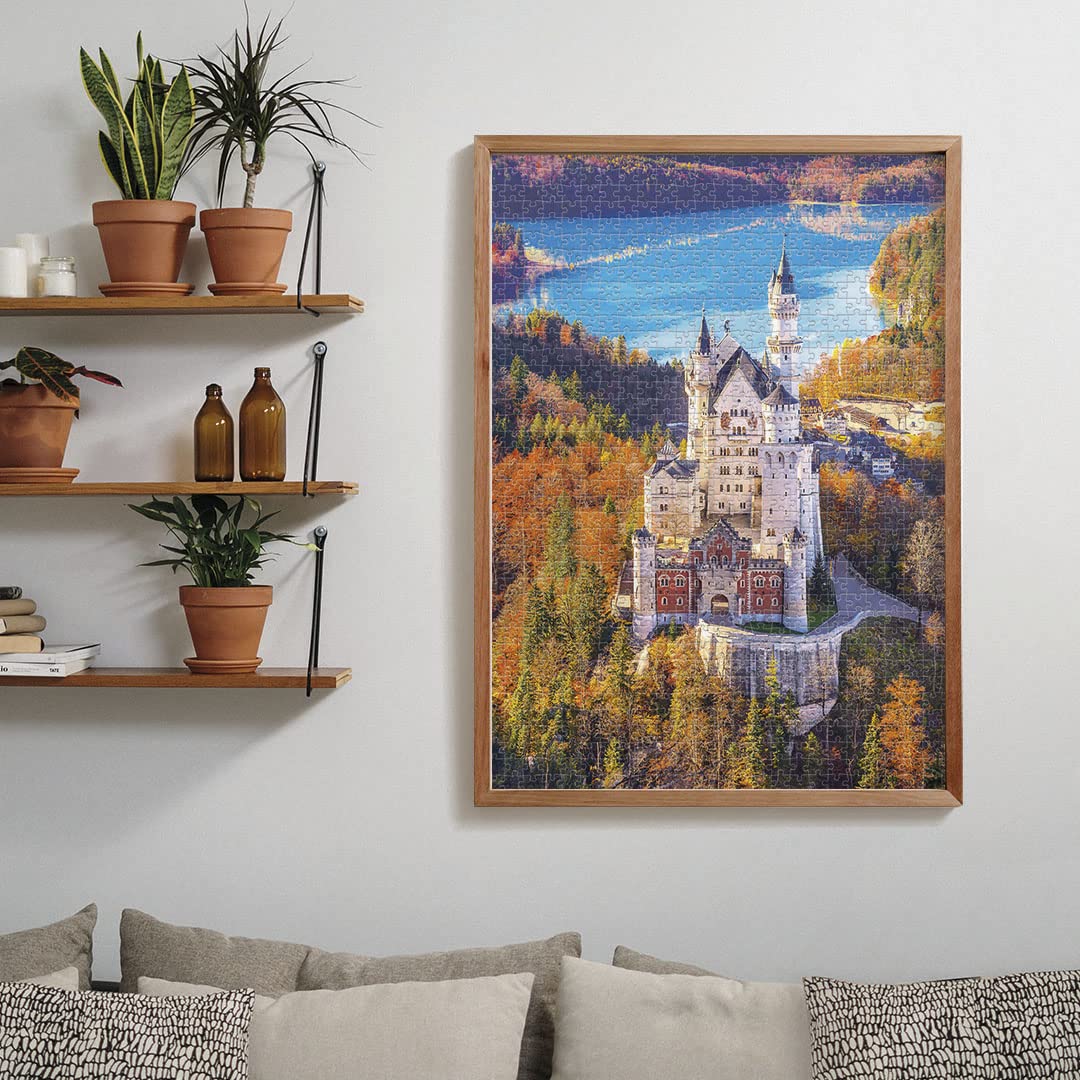 Clementoni Neuschwanstein Castle Hq Jigsaw Puzzle Collection39382 1,000-Piece