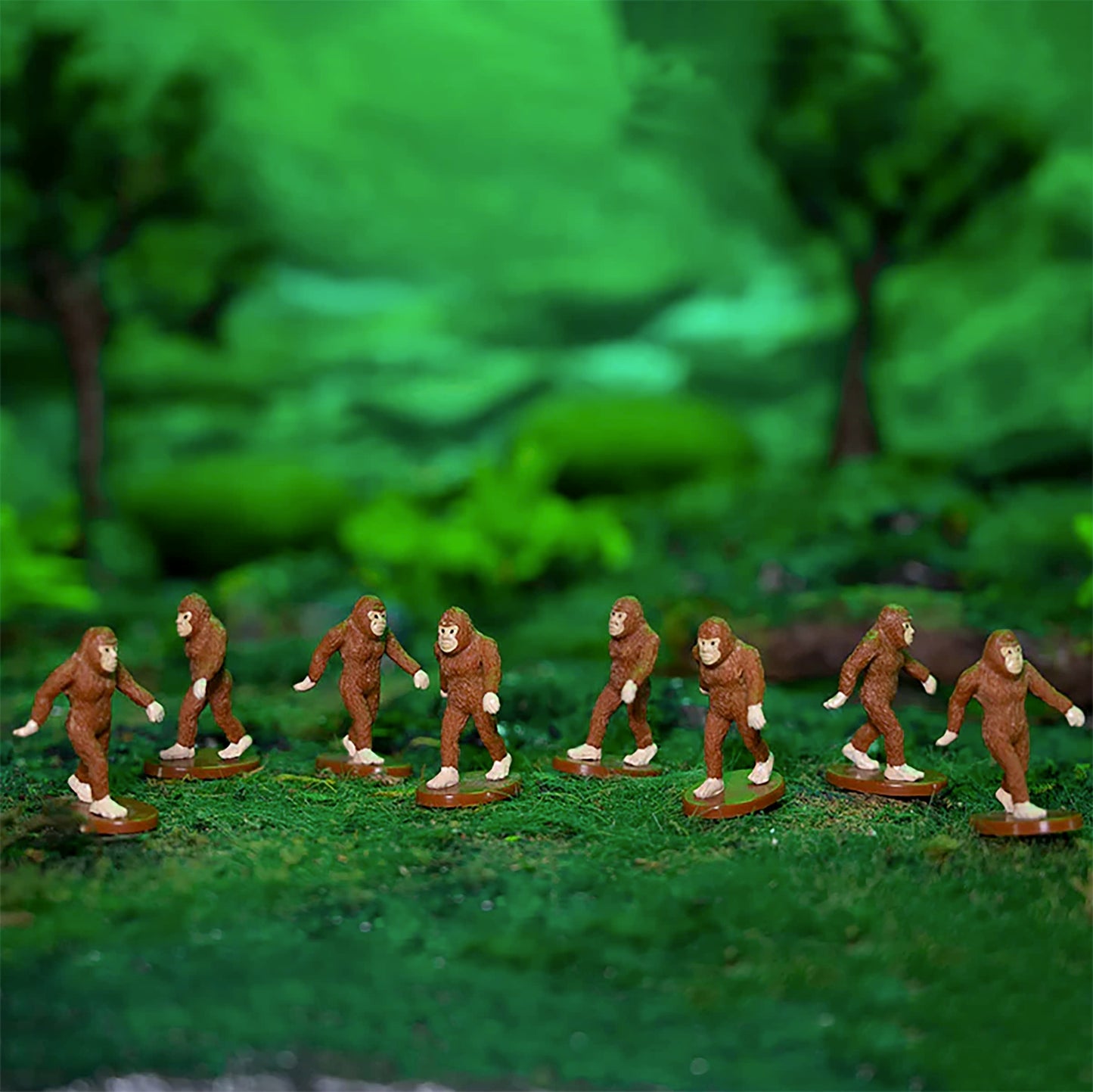 Accoutrements Archie Mcphee Itty Bitty Bigfoot 8 Pack