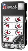 Masterpieces Kids & mature-themeds NFL Kansas City Chiefs Dominoes Game 28 Pieces Team Gift