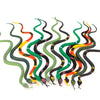 Hfatmos 12 Pcs Realistic Rubber Snakes Colorful, Mini Plastic Snakes, Prank Snake Toys For Party, Tricking People, Kids Playing,