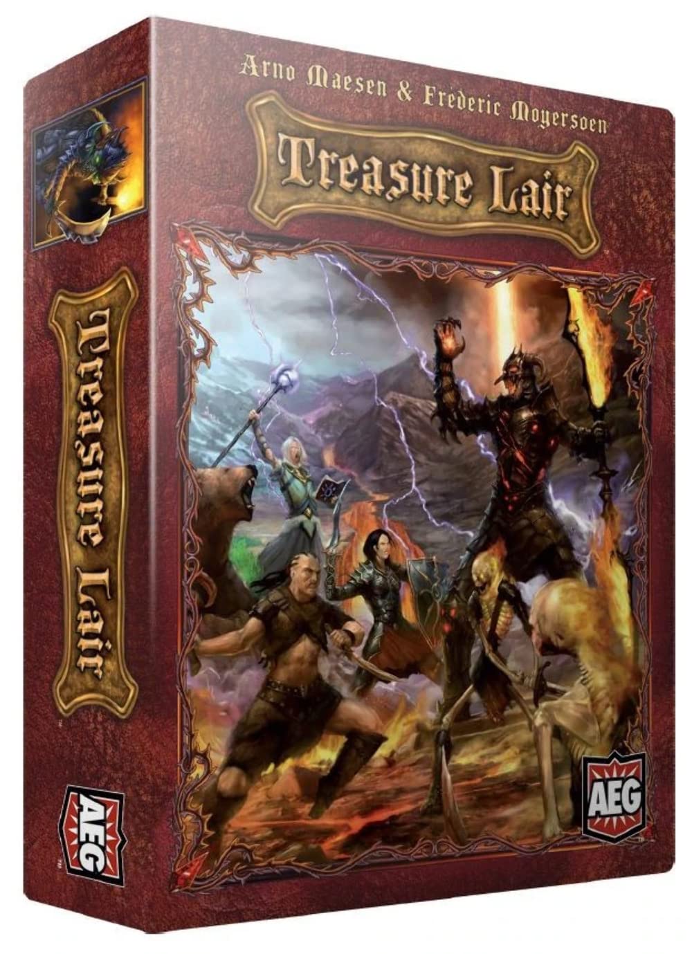Alderac Entertainment Group (AEG) Treasure Lair Board Game (4 Player)