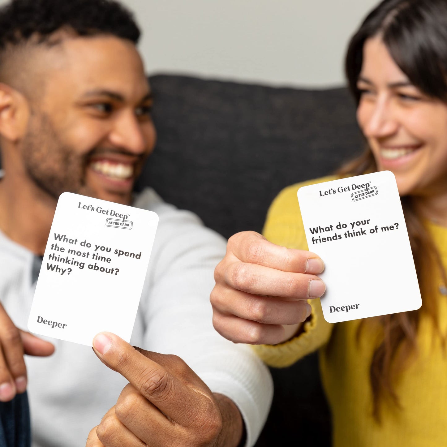 WHAT DO YOU MEME? Let's Get Deep After Dark Expansion Pack - 150 Cards - Couples Game - Multicolor - Model DEEPEXP313