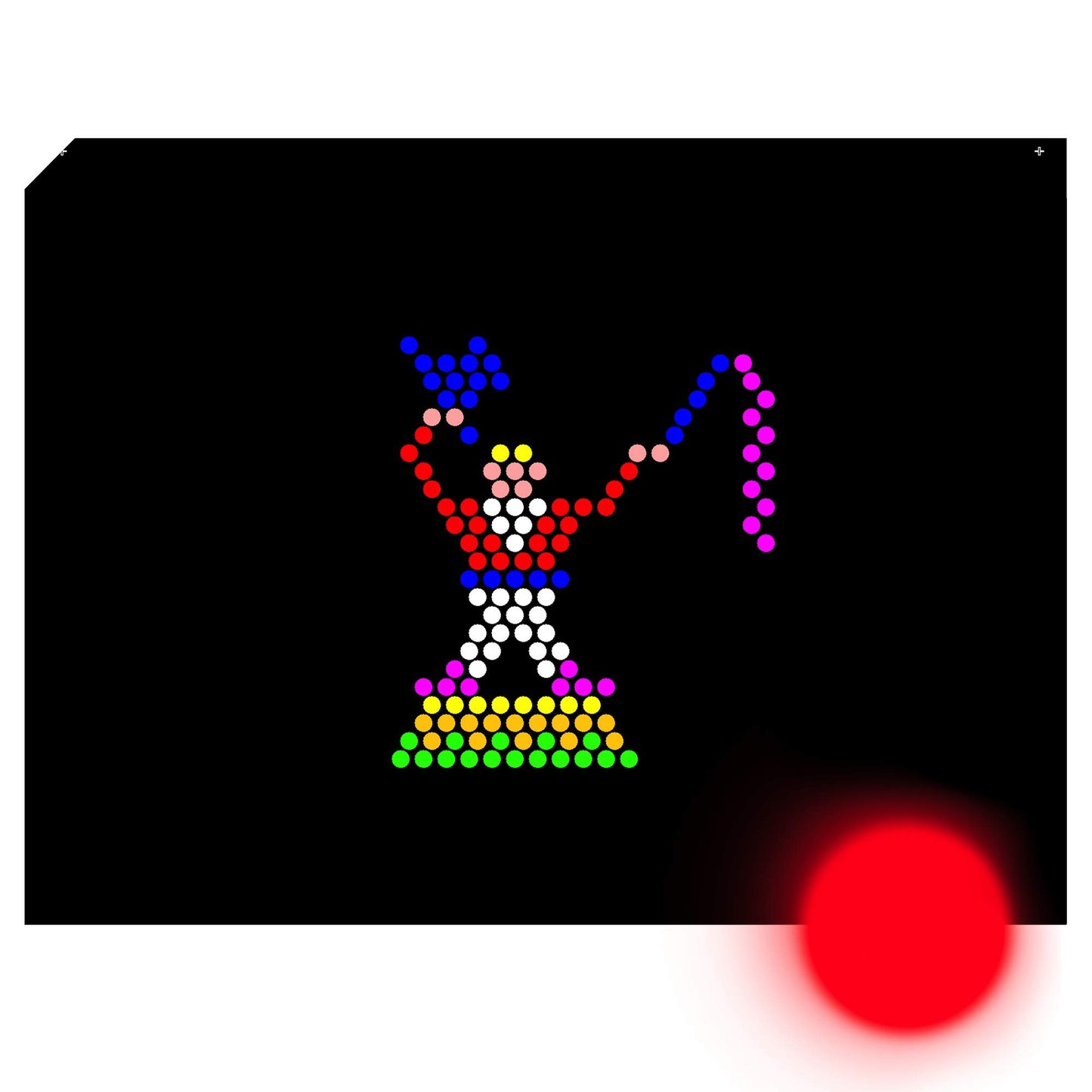 Illumipeg Circus Refill Templates For Pre-1994 Original Lite Brite (10 Sheets, 9X12)