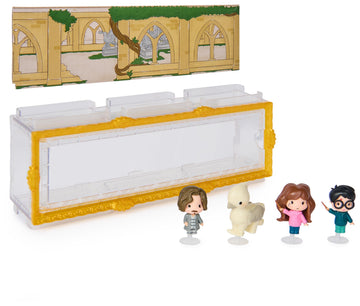 Wizarding World Harry Potter Micro Magical Moments Rescue Set - 4 Mini Figures, Display Case, Ages 6+, Prisoner of Azkaban Gift Set