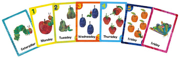Briarpatch The Very Hungry Caterpillar Card Game, Ages 3+, Cardstock, Model 01254, Fun Family Game