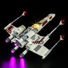 BRIKSMAX LED Lighting Kit for LEGO 75355 X-Wing Starfighter - White/Black/Grey, Compatible with LEGO Star Wars Building Blocks