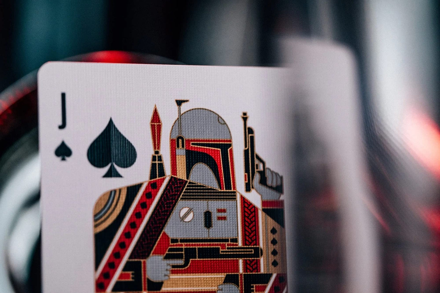 theory11 Star Wars Playing Cards - Dark Side Grey, Poker Size, FSC-Certified Paper, Model: STAR-WARS-BLACK-T11