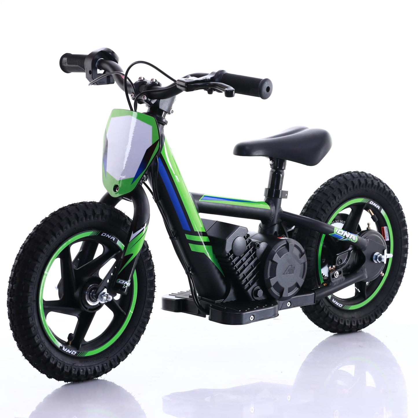 Kozruns Electric Dirt Bike For Kids 3-6, 170W Racing Experience Lightweight Motorcycle, New Aluminum Frame With 2 Power Modes, 2