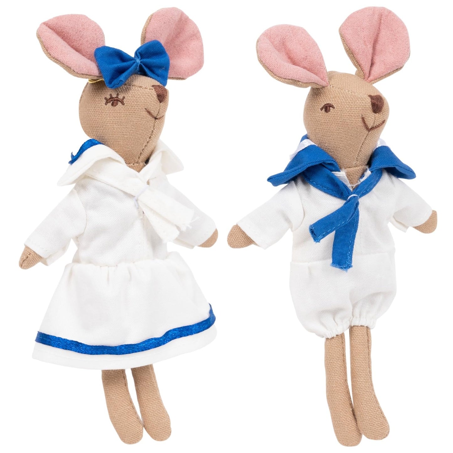 LEVLOVS Valentines Day Gift Perfect Match Mouse in a Box and Friends Toy Baby Registry Gift Sailors Plush Toy