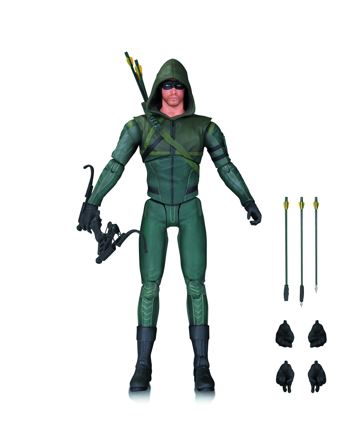 DC Collectibles Arrow Season 3 Action Figure - 6" Black - Model SEP150339 - TV Series Collectible