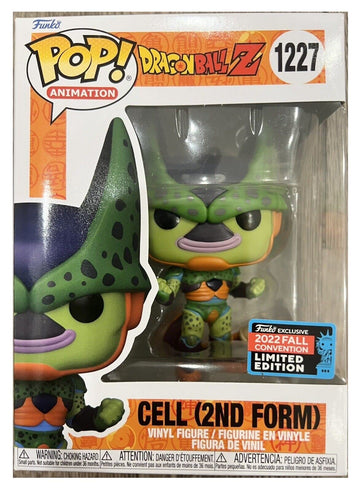 Funko Pop! Dragonball Z Cell 2nd Form NYCC Exclusive 1227 Multicolor